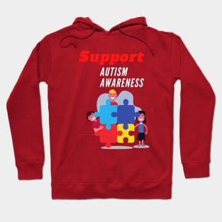 Support Autism Awareness Hoodie